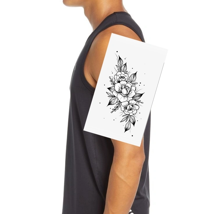 Upper arm without tattoo